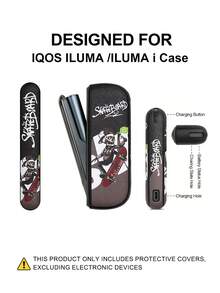 1 Set IQOS ILUMA ONE/I ONE /New ILUMA I ONE/ ILUMA/ILUMA I /ILUMA PRIME/Iluma I Prime Series Protective Case And Storage Box, Precise Cutouts For All Models, Personalized Design In PU Leather Material, Slip-Resistant And Anti-Fall For Daily Use - 1 - View 15