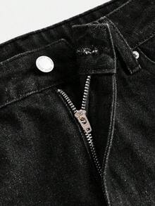 Maija Women's Denim Mini Skirt, Y2K Style, For Concerts, Back To School, Autumn - 2 - 查看 4