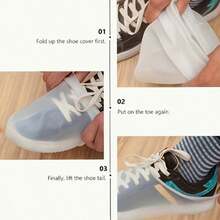 High Elastic Wear-Resistant Rubber Waterproof Shoe Covers, Outdoor Anti-Slip Rain Shoe Protectors, Unisex Portable Rain Boot Covers - Waterproof and Slip-resistant - View 2