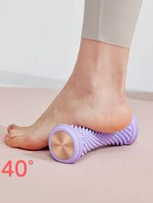 1pc Foot Massage Roller With Speed Control, Deep Tissue Massage Roller, Medium Hardness, Manual Operation, Durable Plastic Structure, Suitable For Yoga And Fitness Enthusiasts, Mother's Day Gift - Multicolor - View 10