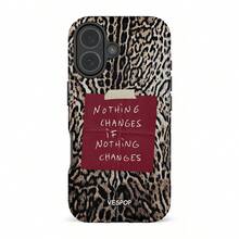 VESPOP Y2K Leopard Print Collage - 2-In-1 Phone Case Compatible With IPhone 17/16/15/14/13/12/11 Pro Max/Pro Plus/12 Mini/13 Mini, Galaxy S26 S25 S24 S23 S22 S21 Plus Ultra, Pixel 8 9 10 (Leopard Print Collage + Raw Slogan) - Mixed Color 1 - View 4