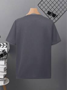 A 67 Six Seven Children's Clothing Gift, Exclusively For The Birthday Boy: I'm 6 Years Old, Now I'm 7. 67 Youth Football Shirt - 深灰色 - 查看 2
