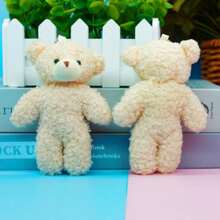 12 Pack Brown Mini Teddy Bears 4.7 inch Tiny Soft Stuffed Teddy Bear Small Plush Bears Bulk for Birthday Party Decor Favors Bag Keychain - como en la imagen - Ver 6