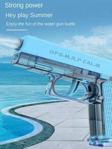 MINKOJA 1911 Toy Water Gun Automatic Cabin Return Summer Pool Beach Shooting Game Outdoor Toys Children Adult Water Pistol Gifts - 綠色 - 查看 6