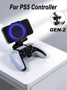 P S 5 控制器手機支架夾 GEN-2：可調節人體工學設計，為 DualSense 帶來革命性的行動遊戲體驗，適合遠端遊玩，全球玩家必備的安全遊戲配件 - 查看 1