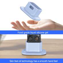 適用於 Osmo Pocket 4/4P 與 3 的矽膠支架底座，柔軟穩固的桌面相機安裝手持雲台支撐底座配件 - 查看 9