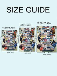 1张复古黑胶唱片店海报，复古音乐印刷品，唱片店艺术，音乐海报，1923年东京墙饰，日本音乐插画，音乐礼物，复古音乐艺术品，专辑封面艺术，节日礼物，送给朋友的理想礼物，卧室艺术印刷品，客厅装饰，办公室装饰，厨房装饰，浴室装饰，墙饰，墙面装饰，家居装饰，房间装饰，帆布墙饰，海报，带框墙饰，可选画框 - 1PCS - 查看 9