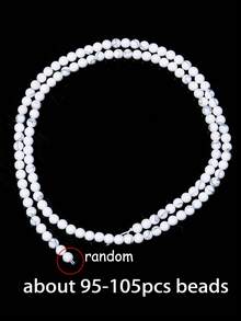 3mm 華麗圓形石珠配件，適用於手鍊珠寶製作 DIY 水晶手工珠寶珠飾手部配件，可製成手鍊 - 彩色 - 查看 39