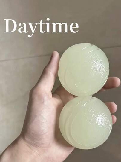 Luminous Elastic Ball, Pet Dog Ball, Anti-Bite Toy Ball, Training And Entertainment Ball, Suitable For Large, Medium, And Small Dogs (This Product Is An Elastic Ball And Does Not Glow On Its Own. 3 Different Sizes Of Luminous Dog Balls, Sizes Ranging From 3 Cm To 7 Cm, Not Fragile, Glows).
