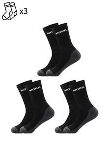 1/3/6 Paar Herren Arbeitssocken, graues Bodenmuster, lässig Sport Lauf Basketball Socken - Verschiedenfarbig - Übersicht 15