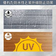 物置 屋外  戸外収納庫  スチール  幅236*奥行き303*高190   引き戸両開きタイプ  換気口付き  防さび ベランダ 防水  ガーデニング 庭 - コーヒー - チェックする 9