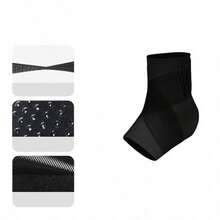 Unisex Ultra-Thin Ankle Compression Sleeve With Wrap-Around Ankle Support, Suitable For Sports, Yoga, Ankle Protection - Multicolor - View 30