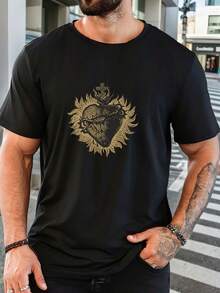 Men T-Shirts - Black - View 1