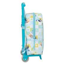 | School Backpacks With Removable Bluey Trolley, SAFTA Support System, Top Handle And Identification Card, Fiable Polypropylene And PVC Trolley, Back To School, High, Open - Ready - View 4