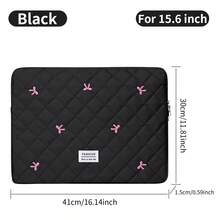 Diamond Pattern Protective Sleeve For 11-15.6 Inch Tablets, Cute Style, Compatible With Pro 13 M4 & Air 13 M3 M2, Pro 12.9 M2 M1 6/5th Gen, Suitable For Tablets, Laptops, Books - View 15