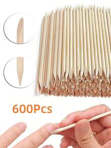 800 cái que gỗ cam 2.95 inch/75mm đẩy và làm sạch móng, phù hợp cho tiệm nail và làm móng DIY, dụng cụ chăm sóc móng, dụng cụ nail, nghệ thuật móng, tựu trường, móng, dụng cụ đẩy da móng - 75mm - Xem 20
