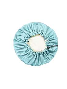 Adjustable Wide-Brim Waterproof Shower Cap, Soft & Skin-Friendly Hair Protection Cap For Long Hair, Multifunctional Hairnet For Kitchen, Home, Bathing - Double-layer Adjustable Sleeping Cap - View 13