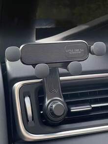 1pc New Car Phone Holder Air Vent Mount Phone Bracket Car Navigation Holder 360 Degree Rotation - Multicolor - View 2