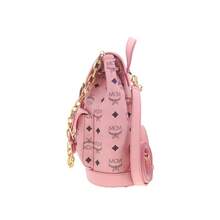 MCM Aren Visetos 女款印花 LOGO 肩背包 MWKFATA02PZ001 - 柔粉色MWKFATA02PZ001 - 查看 4