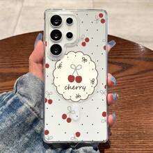 Funda Rígida Transparente Antigolpes Sweet Cherry Dot Story con Anillo Magnético, Compatible con Carga Inalámbrica para 17/17PRO/17 Pro Max/17air/16/16 PRO/16 Pro Max/15/15 Pro/15 Pro Max/14/14 PRO/14 Pro Max/13/13 Pro/13 Pro MAX/12/12 Pro/12 Pro Max/11/11 Pro Maxplus, Funda con Fijación Magnética, Funda Rígida para Teléfono - transparente - Ver 7