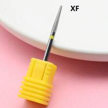 1pc Professional Tungsten Carbide Nail Drill Bit Cuticle Remover Nail Bit For Gel Polish & Rhinestone Removal, 2.35mm Shank - Multicolor - View 9