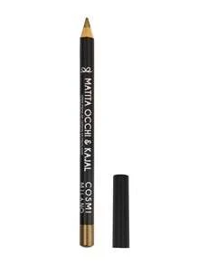 COSMI MILANO Multicolored Kajal Eye Pencil  Made In Italy, Creamy Smooth Texture, High Pigmentation, Suitable For Y2k Contouring Natural And Dramatic Effect, Must-Have Essential Make Up Makeup Unmissable Summer Makeup, Perfect For Parties, Meetings, Beach Travel - BRONZO 311 - 查看 5