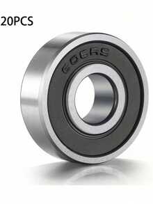 608RS Deep Groove Ball Bearing, High-Speed Quiet High-Precision Carbon Steel Bearing, Dust-Proof Wear-Resistant, Suitable For Skateboard Roller Skate Motor Replacement - A - View 11
