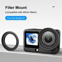 For Osmo Action 6 PULUZ Filter Holder Metal Protective Filter Frame (Black) - View 2