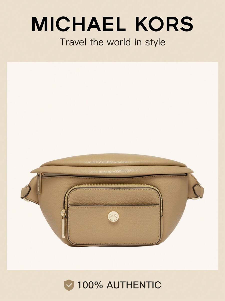 Michael Kors Túi đeo hông/túi thắt lưng MK Maisie đa năng, tiện dụng cho người đi làm. - Lạc đà - Xem 1