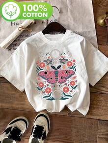 Camiseta de mujer para primavera y verano - Blanco - Ver 1