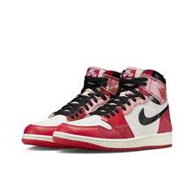 Nike Jordan Air Jordan 1 Retro High OG Spider-Man 2.0 Next Chapter Leather Comfort High-Top Retro Basketball Shoes Unisex Red And Black - DV1748-601 - Xem 3