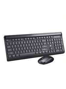 HP Combo de teclado y ratón inalámbricos CS500: Universal para uso en oficina, hogar, ordenadores de sobremesa y portátiles; ahorro de energía; conexión inalámbrica de 2,4 GHz; diseño silencioso y delgado; cómodo de usar. - Ver 10