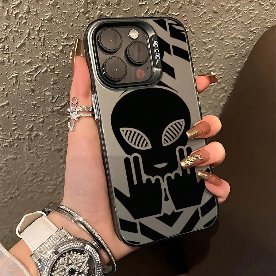 New Fashionable Phone Case With Rapper Design Jul For IPhone 17 16e 16 15 14 13 12 11 Mini Pro Max X XR 8 7 Air Plus, Shockproof, With Matte Back - CYB-CC251010Y1 - 查看 1