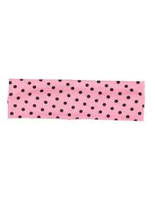 Polka Dot Ins Style Sweet Soft Cute Makeup & Washing Headband - Multicolor - View 15