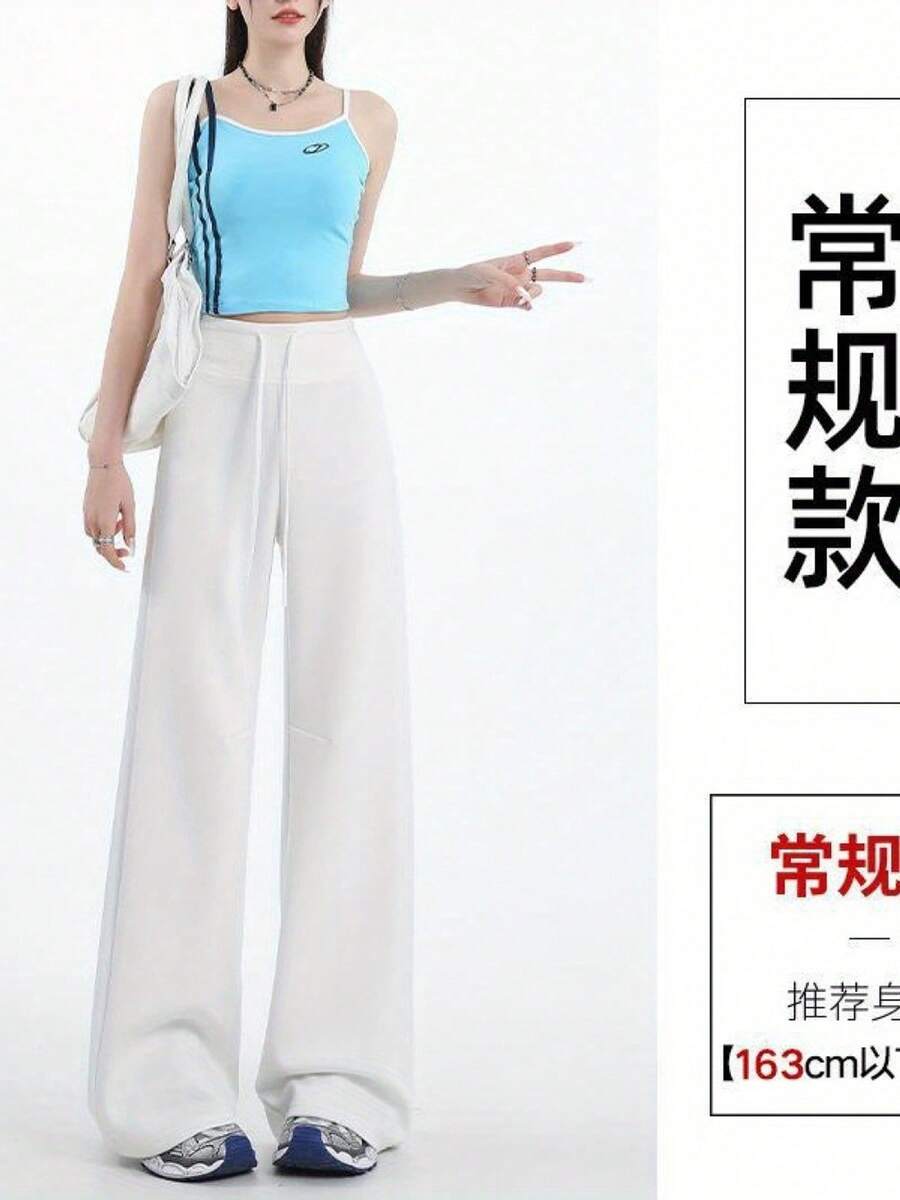 Women Pants - White - View 1