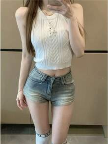 Women Tops - Yellow - View 3