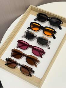 6pcs Black, Gray, Orange Wine, Red and White Bean Tea