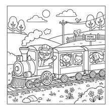 El mejor día de todos (Un libro para colorear lindo y acogedor) - Libro para colorear - Ver 9