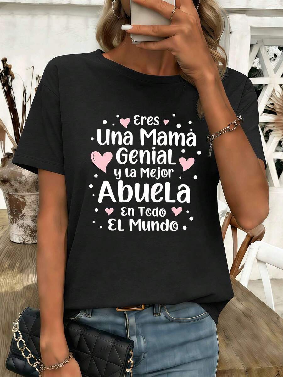 Women T-Shirts - Black - View 1
