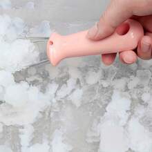 1pc - Ice Scraper | Durable Stainless Steel Ice Scraper For Refrigerators And Freezers, Easily Removes Frost And Stubborn Ice - A - View 3