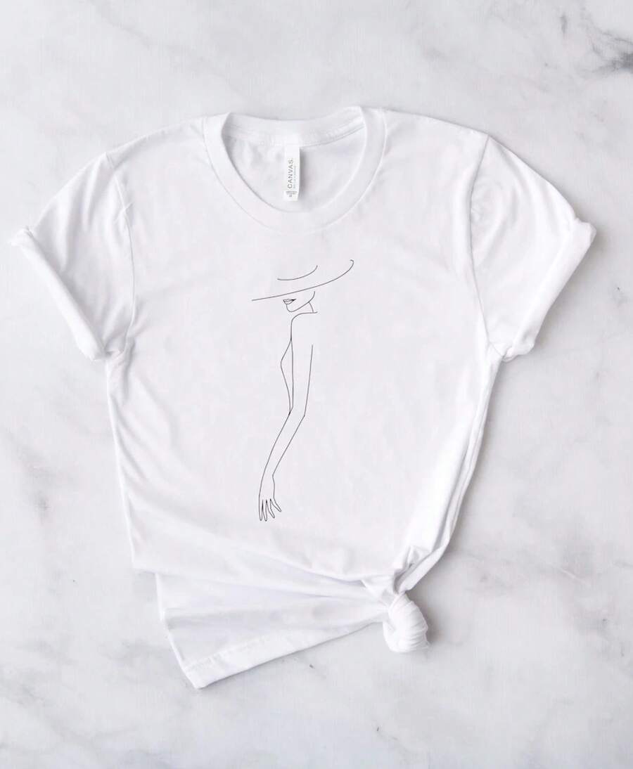 Women T-Shirts - White - View 1