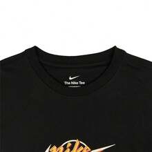 Nike Áo ba lỗ bóng rổ nam dệt kim thoáng khí dáng rộng, mùa hè - màu đen - Xem 7