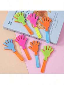 30pcs Mini Clappers Suitable For Sports Events, Concerts, Props, Clapping Tools, Perfect For Halloween, Christmas, Various Holidays And Parties - Multicolor - View 7
