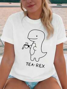 Women T-Shirts - White - View 1