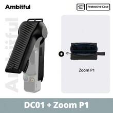 AMBITFUL DC01 Protective Case + Zoom P1 Storage Bag Compatible With DJI OSMO Pocket 4, Shockproof Waterproof Accessories Set - View 4