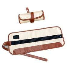 Pencil Case, Portable Colored Pencil Storage Pencil Roll, Student & Adult Art Supplies Organizer Roll-Up Pen Bag - S - View 2