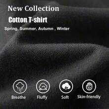 Men's Casual Graphic Tee, Streetwear, 100% Soft Cotton, Retro 80s Graphic Tee For Men - 58% Cotton Blend With Micro-Stretch Fabric, Regular Fit Summer Casual Tee With Vintage Car And Cassette Tape Pattern, Breathable And Machine Washable, Vintage Tee, Everyday Wear, Eye-Catching Pattern, Robust Workmanship, Printed Tee, Streetwear Enthusiast, Classic Style, Soft Material, Men's T-Shirt For Fashion Enthusiasts, Christmas Gift - 黑色 - 查看 3