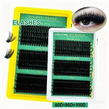 1pc Cat Eye False Eyelashes, Natural Long Transparent, Lengthens Eyelash Tips, Elongates Eye Shape, Naturally Extends Eye Corners, Transparent Eyelash Stem, Faux Mink False Eyelashes, Transparent Cat Eye False Eyelashes, Short And Soft New 3D Mink False Eyelashes, Creates Natural Makeup Effect, Eyelashes, False Eyelashes, Makeup Use. - Multicolor - View 6