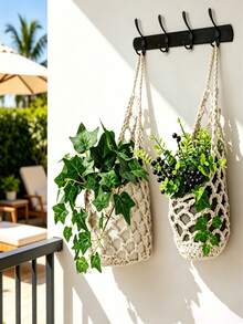 3/1pc Plant Hanging Planter, Suitable For Various Plants. Indoor Wall-Mounted Plant Rack, Indoor Wall-Mounted Flower Pot, Hanging Plant Cultivation Rack, Gardening Tools, Gardening Supplies, Gardening Decor, Gardening Decorations - A - View 3