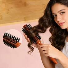Lược uốn tóc, lược tạo kiểu tóc tròn chuyên nghiệp dành cho cả nam và nữ. - Nhiều màu - Xem 4